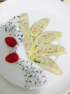 Fish omelet