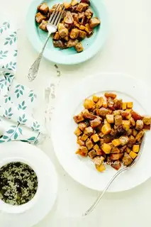 Black pepper apricot and beef