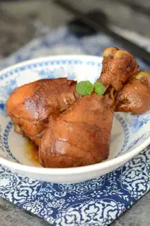 Red chicken legs