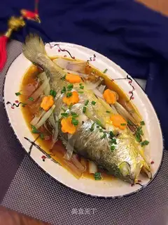 Fresh yellow fish