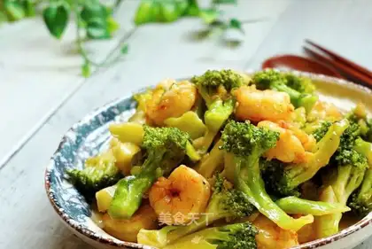 Garlic orchid shrimp