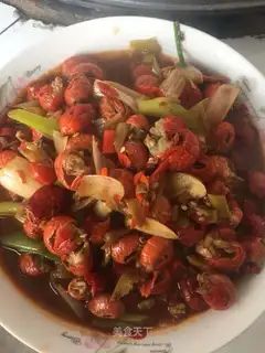 Spicy shrimp tail