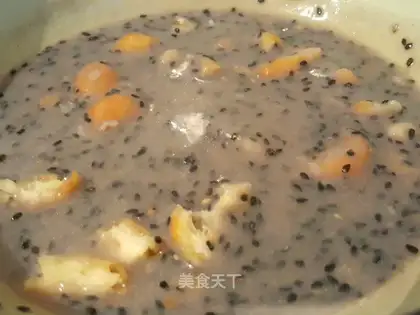 A barley sesame tea