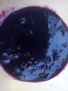 Cinnamon blueberry sauce