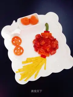 Big red lantern shrimp ball