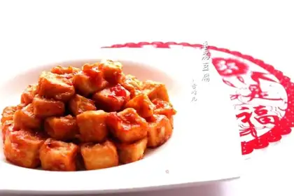 Tomato tofu