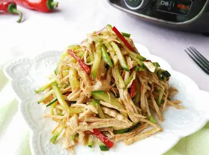 Spicy chicken silk