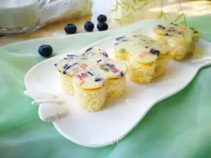 Bricked eggcake