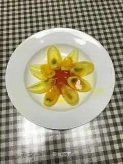 Sweet spicy eggs and sunflowers