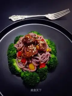 Chicken noodles
