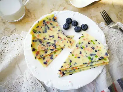 Vegetable eggcake