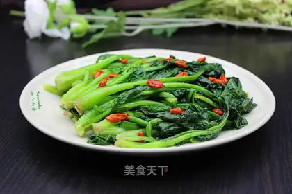 Scorch spinach