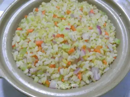 Gold egg fried rice