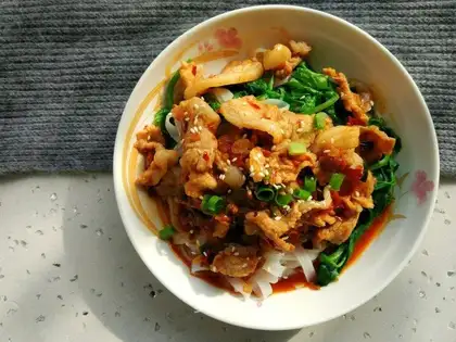 Hot rice powder