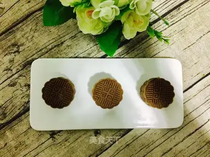 Homemade red bean sand