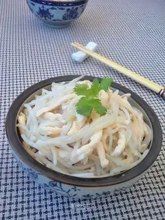 Chicken silk needle