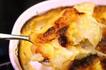 We'll get cheese and potatoes