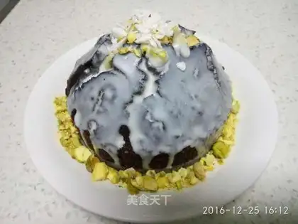 Snow caps, brownies