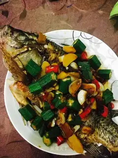 Fries of fried fish