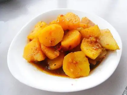 Crack potatoes