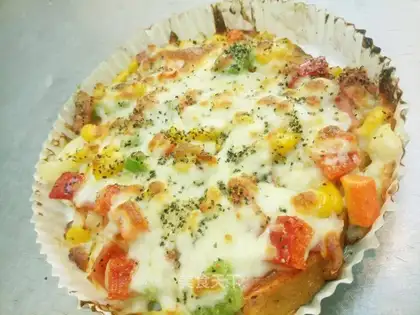 Toast pizza