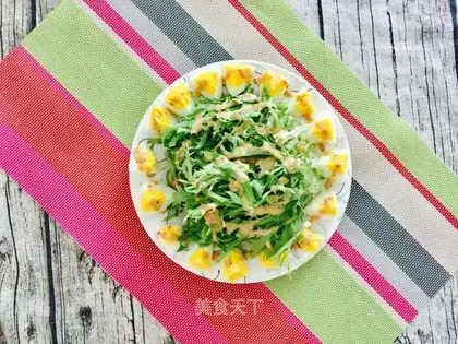 A bitter egg salad