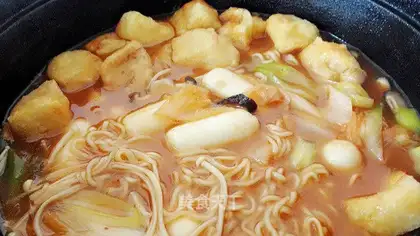 The Korean army fire pot