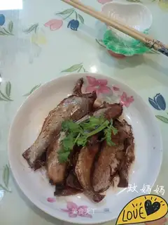 Microwave steamed fish dry