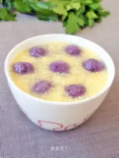 Potatoballs, rice porridge