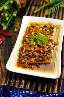 Meat and tofu