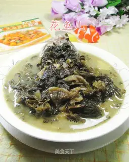 Sourfish head soup