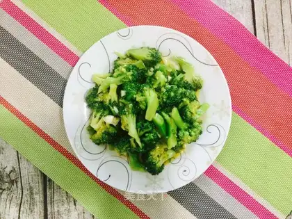 Garlic broccoli
