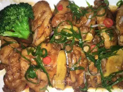 Coke chicken wings