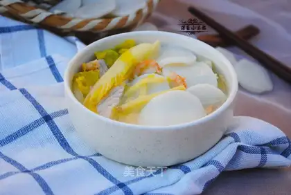 Baby-cooked pastry soup