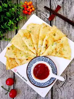 Onion omelet