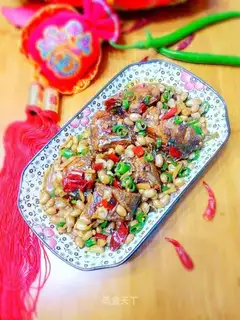 Spicy fish boil flowers