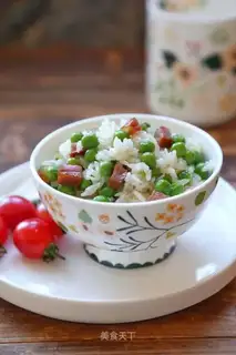 Soybeans fried rice