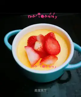 Strawberry pudding