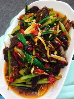 Spicy beef