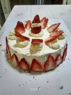 Eight-inch birthday cake