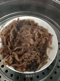 Steamed radish