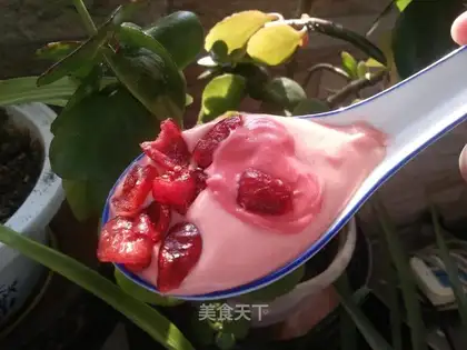 Lotus spoon chocolate
