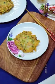 Squid vegetable pie