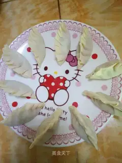 Carrot mushroom dumplings