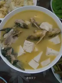 Tofu soup