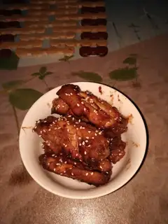 Coke chicken wings