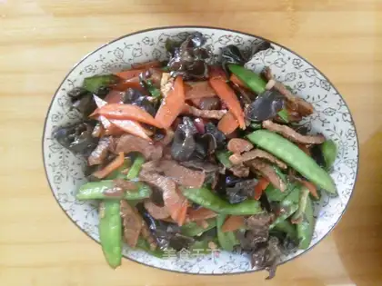 Cow Willow fried Dutch beans