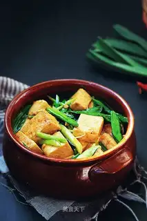 Garlic tofu
