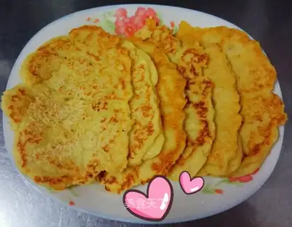 Soybean oatmeal pancakes