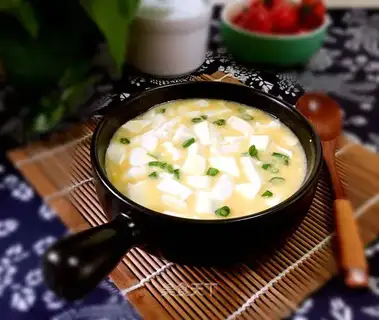 Crab butter tofu